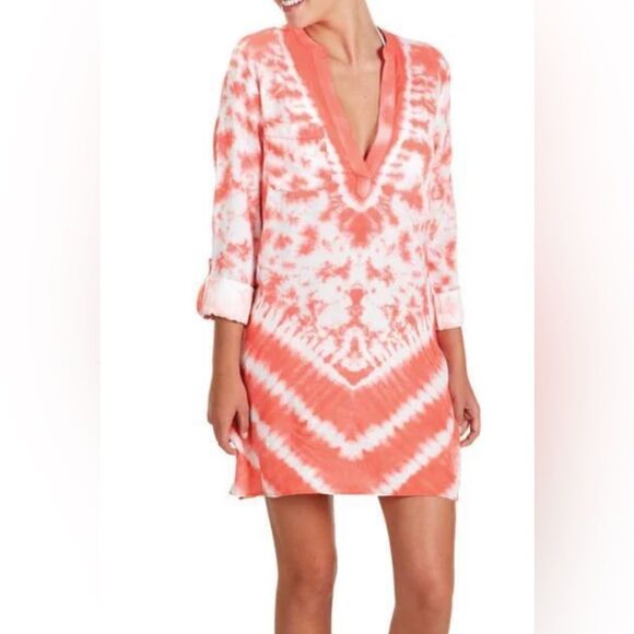 Tybee Tie Dye Cover Up - M - Great Condition 🌻 - Picture 1 of 10